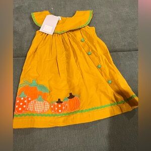 Charming Pumpkin Patch Dress for Kids